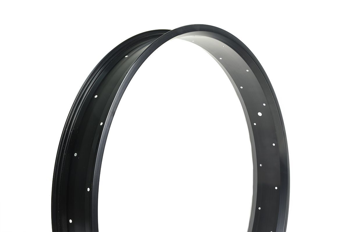 Обод GRINZ 26*36Н,(Fatbike)шир-83мм,пос.шир-76мм,выс-17мм,черный,без отверстий