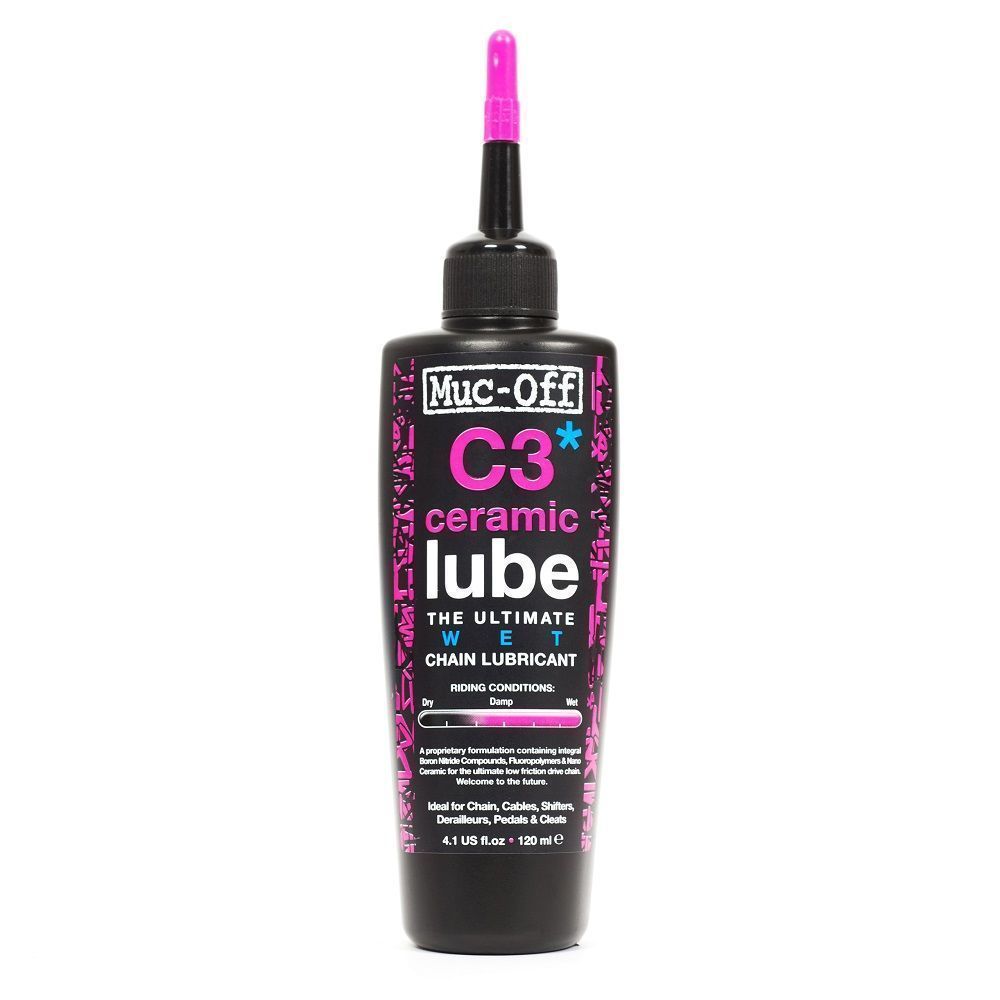 Смазка для цепи MUC-OFF C3 Wet Ceramic Lube 120 мл Смазка для цепи MUC-OFF C3 Wet Ceramic Lube 120 мл