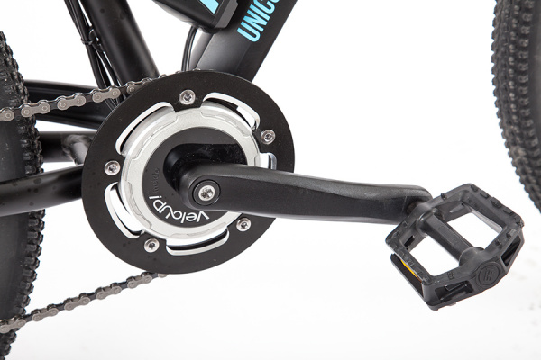 Велогибрид eltreco kupper unicorn с ручкой газа